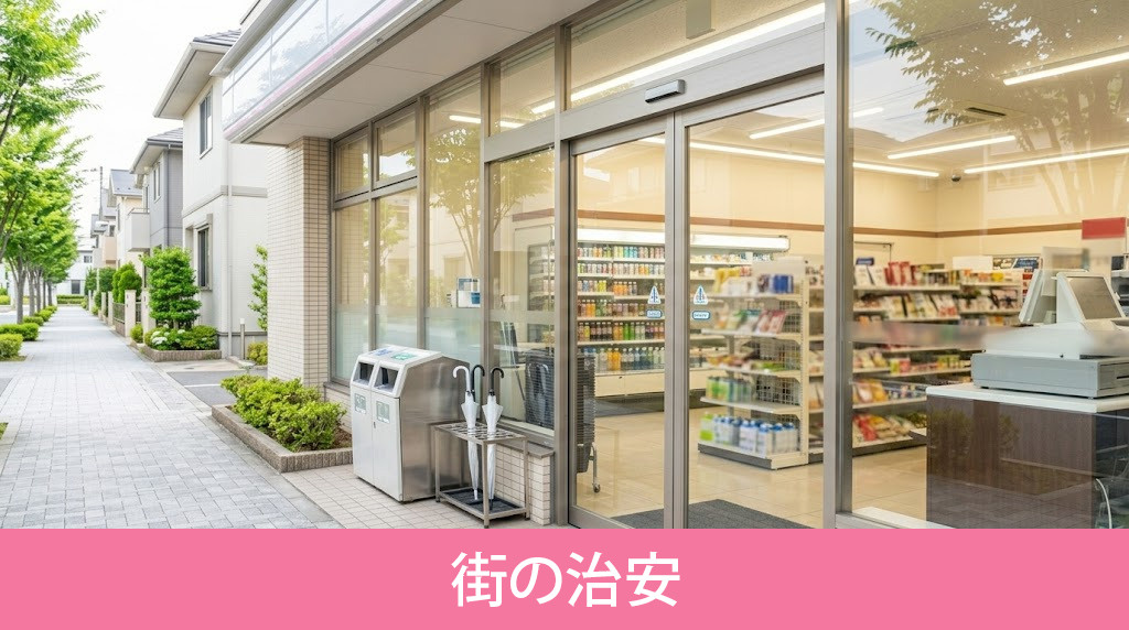 コンビニエンスストアからわかる街の治安