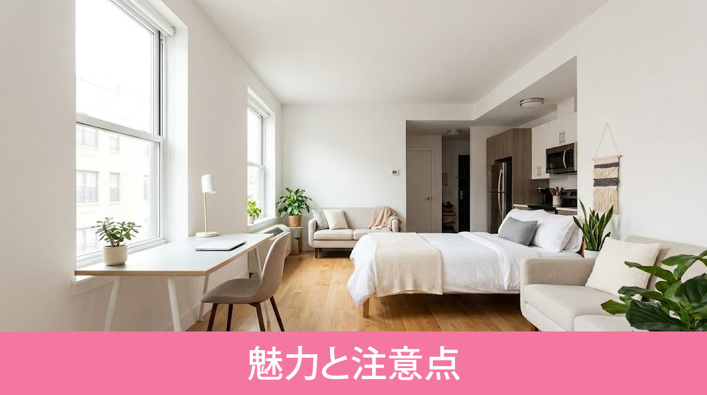 ワンルームの魅力と注意点
