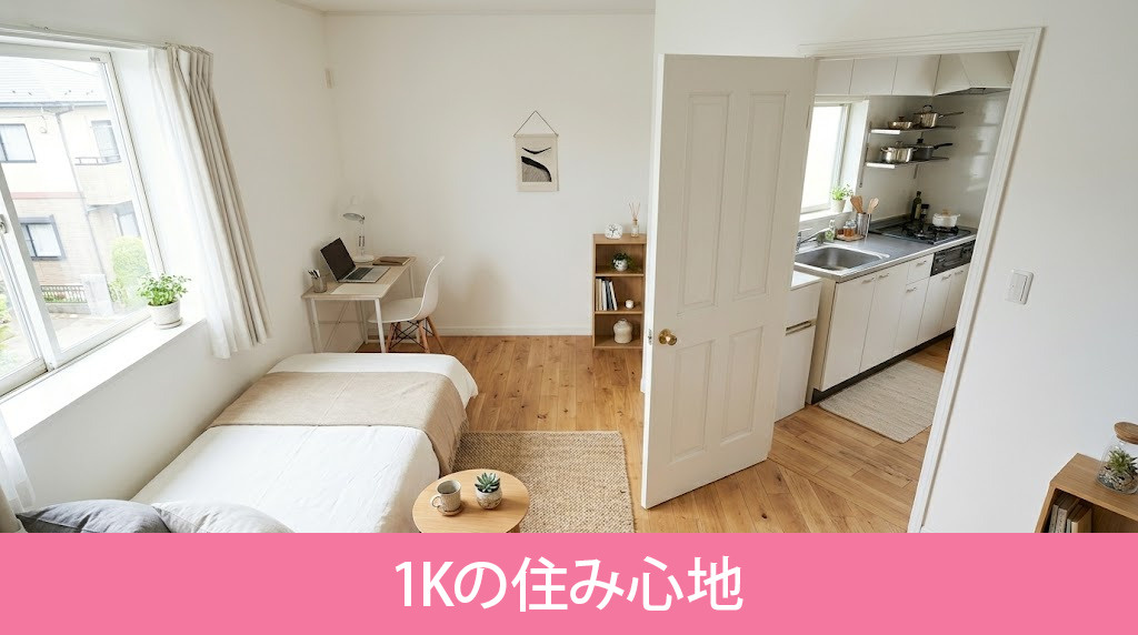 1Kの住み心地