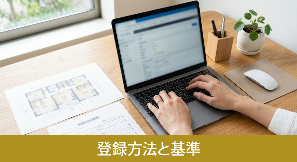 セーフティネット住宅への登録方法と基準