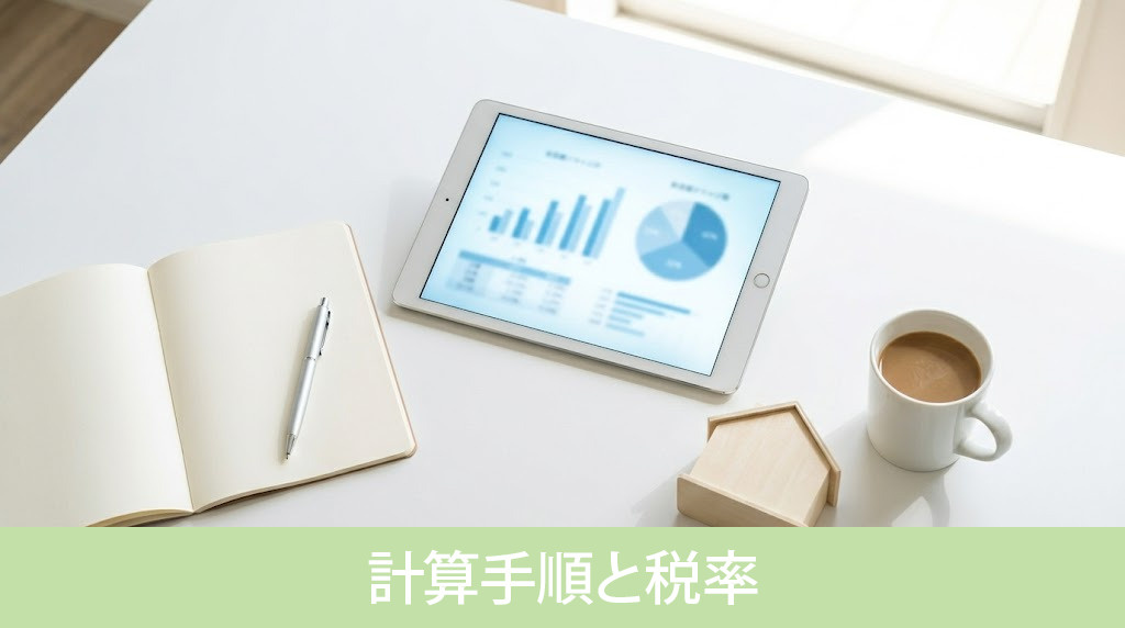 不動産売却益の計算手順と税率