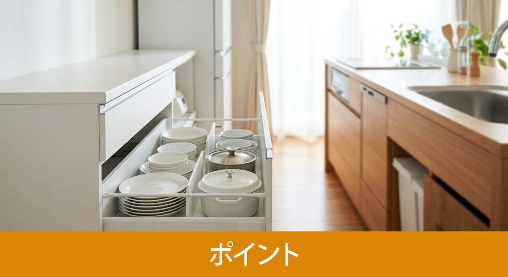 使いやすいキッチン背面収納を後付け!リフォームのポイント