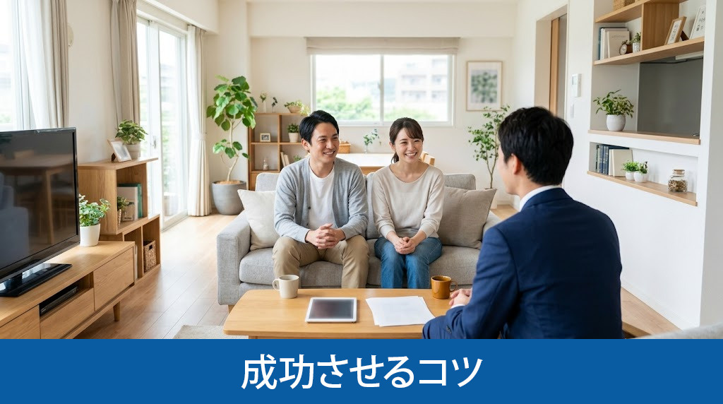 住みながらのマンション売却を成功させるコツ