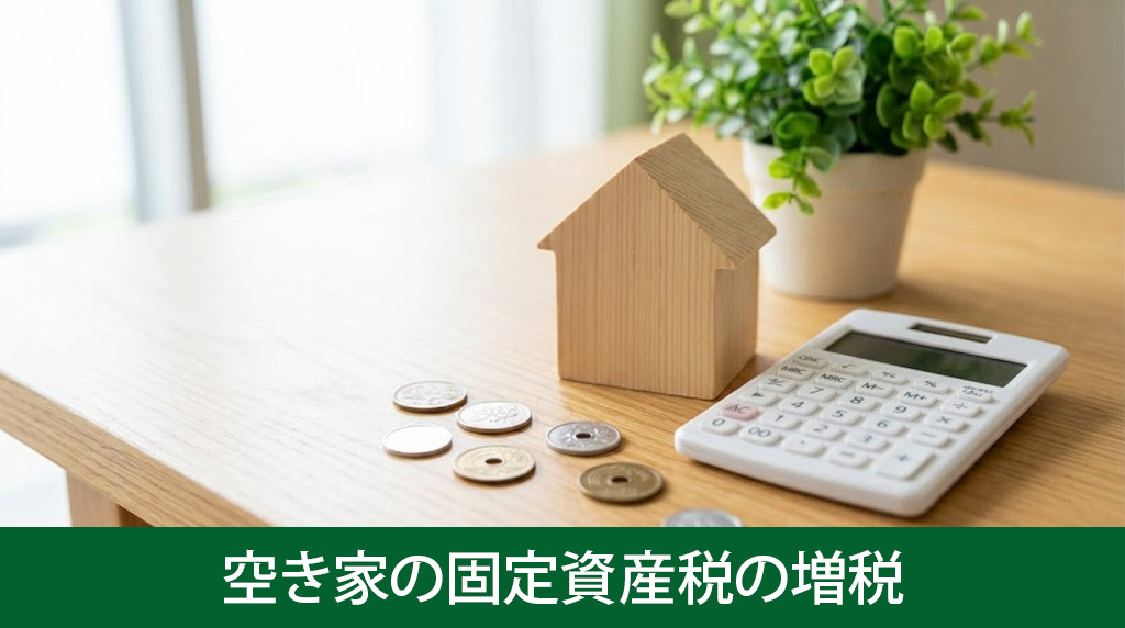 空き家の固定資産税の増税