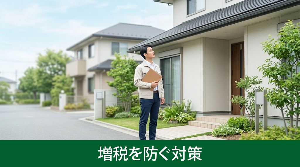 固定資産税の増税を防ぐ対策