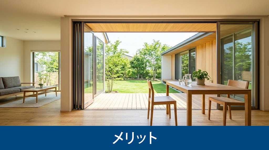 平屋とテラスで豊かな暮らしを実現するメリット