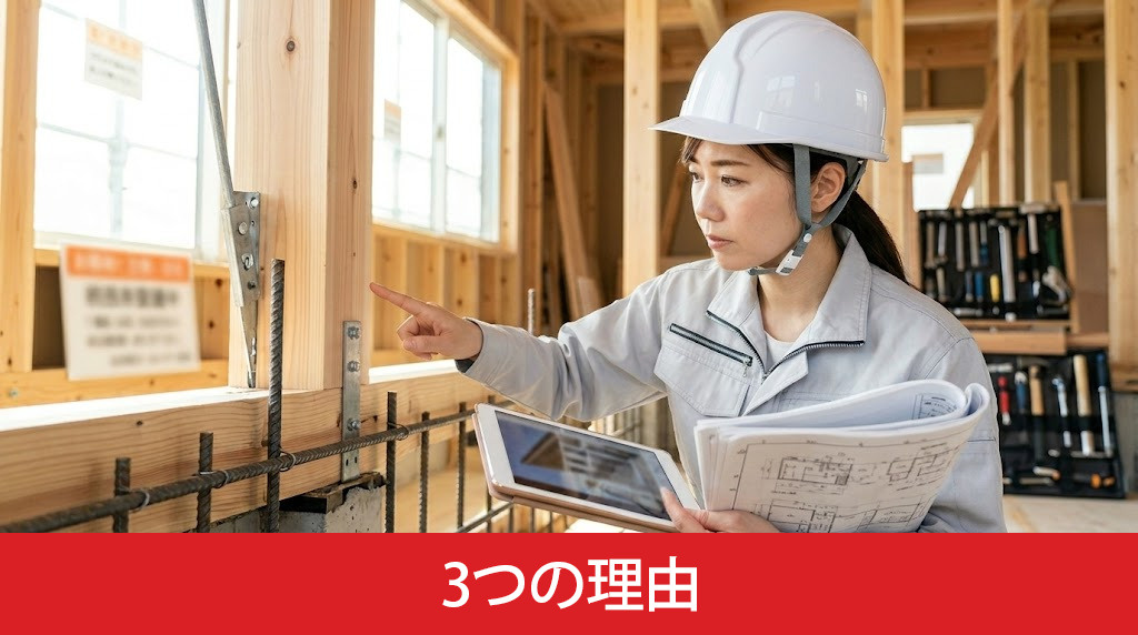 建売と注文住宅で耐震性に差がない3つの理由