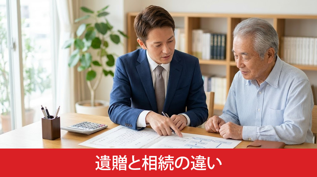 遺贈と相続の違い