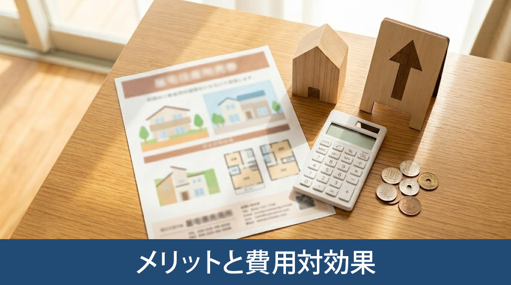 不動産売却のチラシのメリットと費用対効果