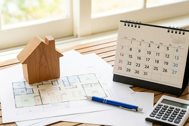 建物の完成時期で大きく変わる?年またぎによる税額の違い