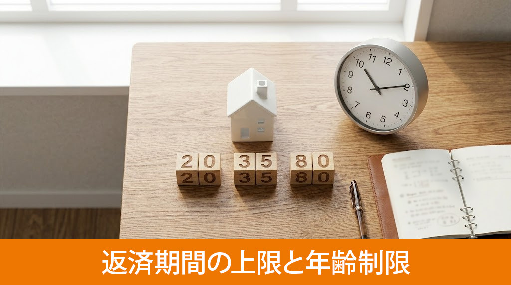 住宅ローン返済期間の上限と年齢制限