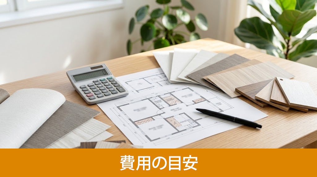 間仕切りリフォームの工事にかかる費用の目安