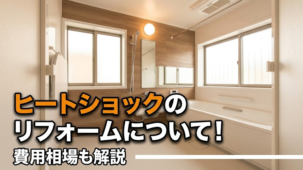 ヒートショックのリフォームについて!費用相場も解説