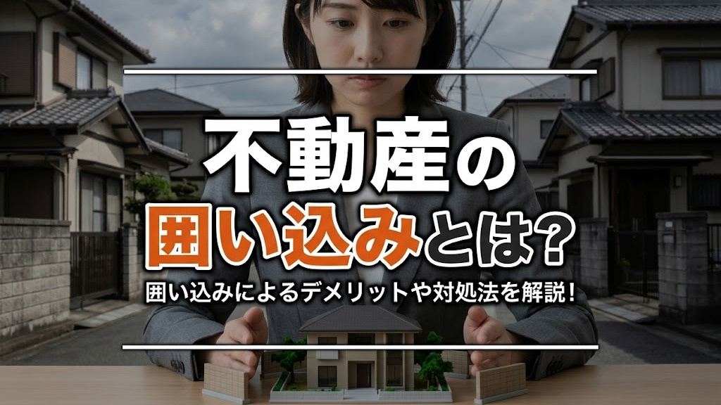 【6月4週目 編集中】不動産の囲い込みとは?囲い込みによるデメリットや対処法を解説!