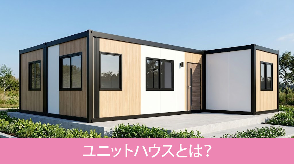 ユニットハウスとは?