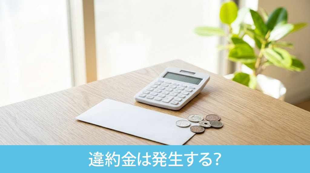 違約金は発生する?