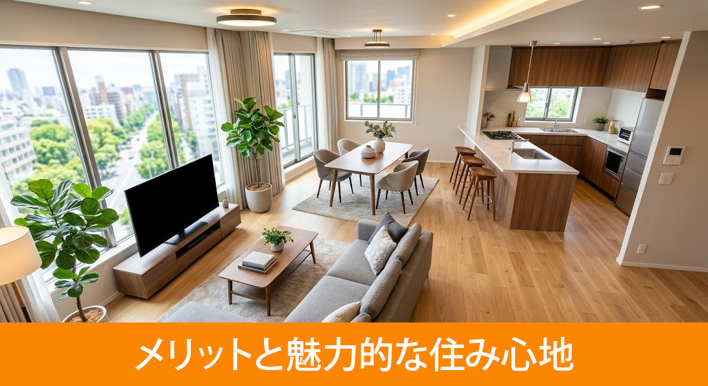 分譲賃貸に住むメリットと魅力的な住み心地