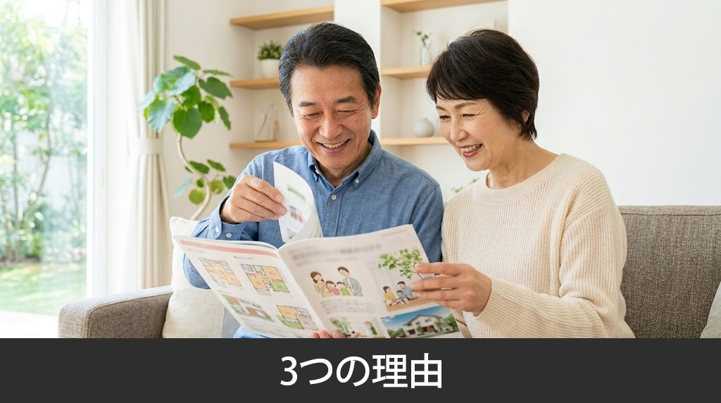 老後の住み替えを検討すべき3つの理由