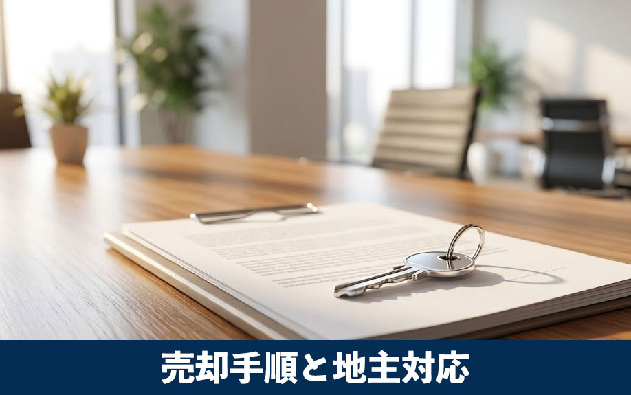 相続した借地権付き建物の売却手順と地主対応