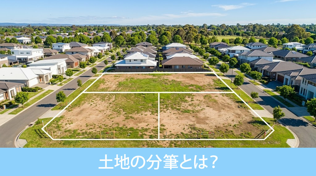 土地の分筆とは?