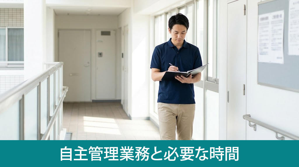 サラリーマン大家の自主管理業務と必要な時間