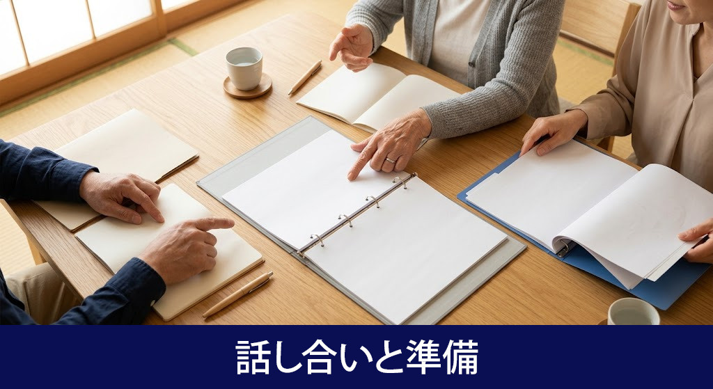 実家じまい前に必要な家族の話し合いと準備