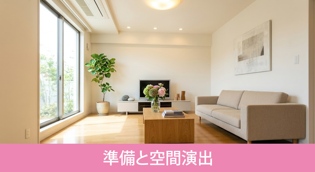 売却を成功させる内覧前の準備と空間演出