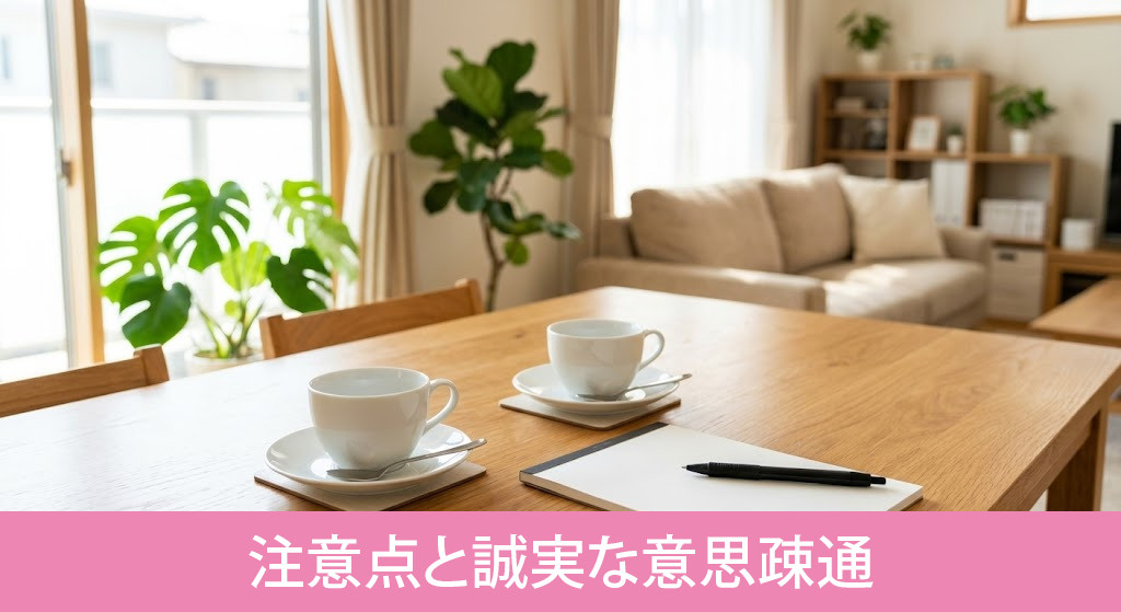 内覧対応の注意点と誠実な意思疎通