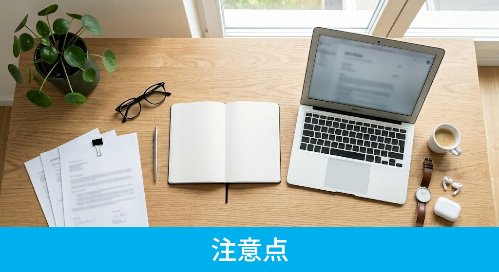 税金控除を活用するための注意点