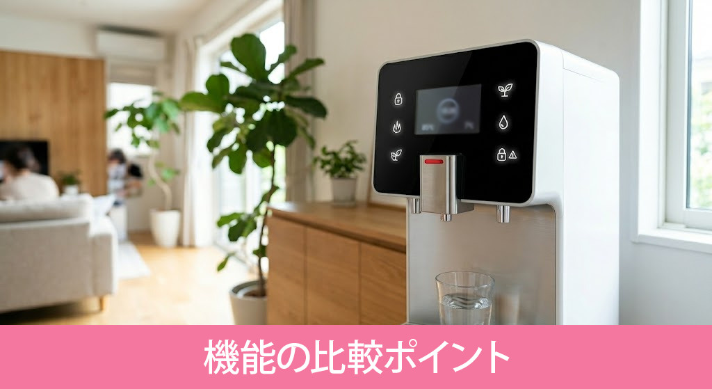 選び方で差がつく機能の比較ポイント
