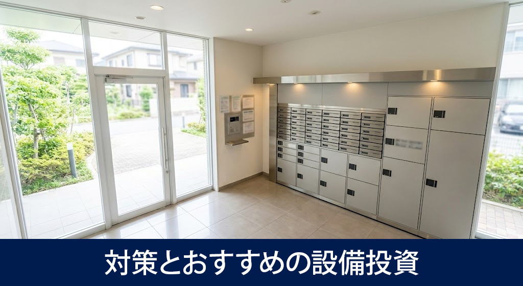 禁止以外の置き配対策とおすすめの設備投資