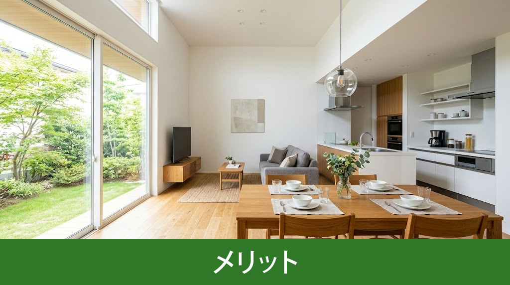 デメリットをカバーする分譲住宅のメリット