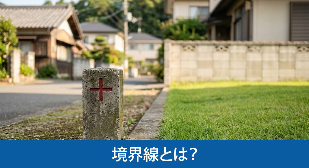 土地の境界線とは?