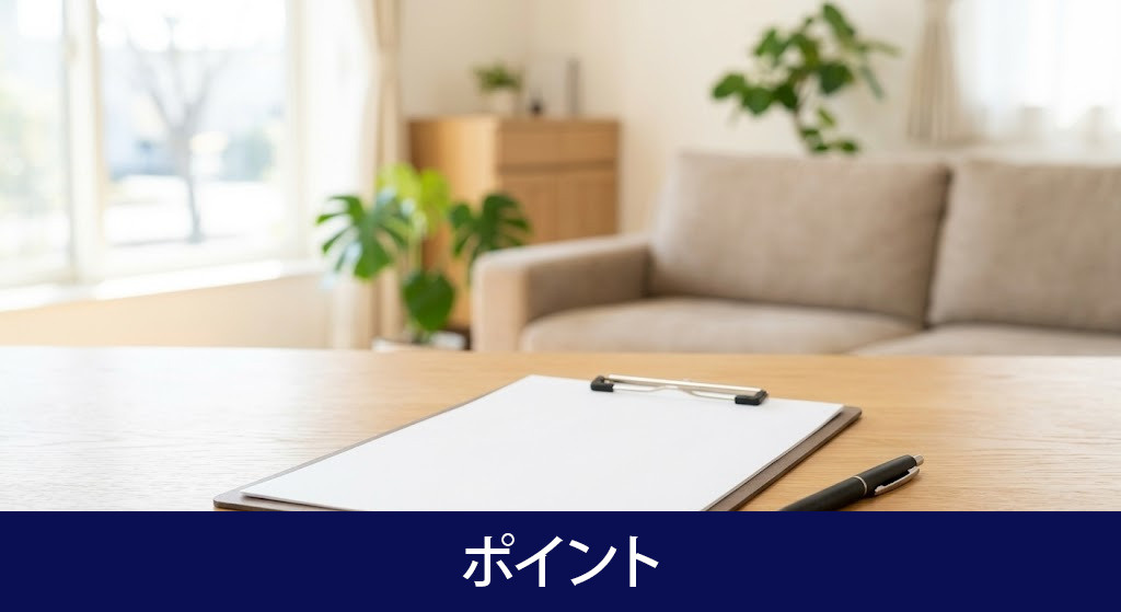 業者へ家財道具の処分を依頼する際のポイント