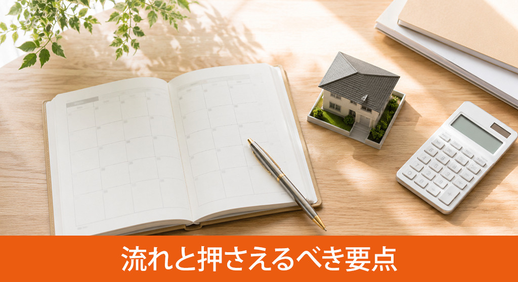 不動産購入の全体的な流れと押さえるべき要点
