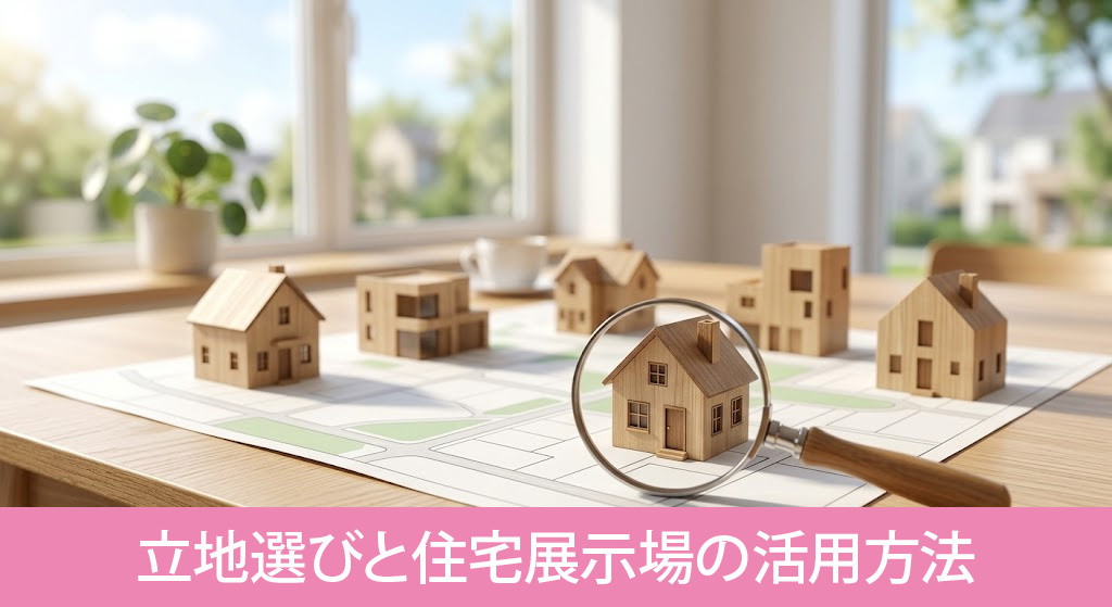理想の立地選びと住宅展示場の活用方法