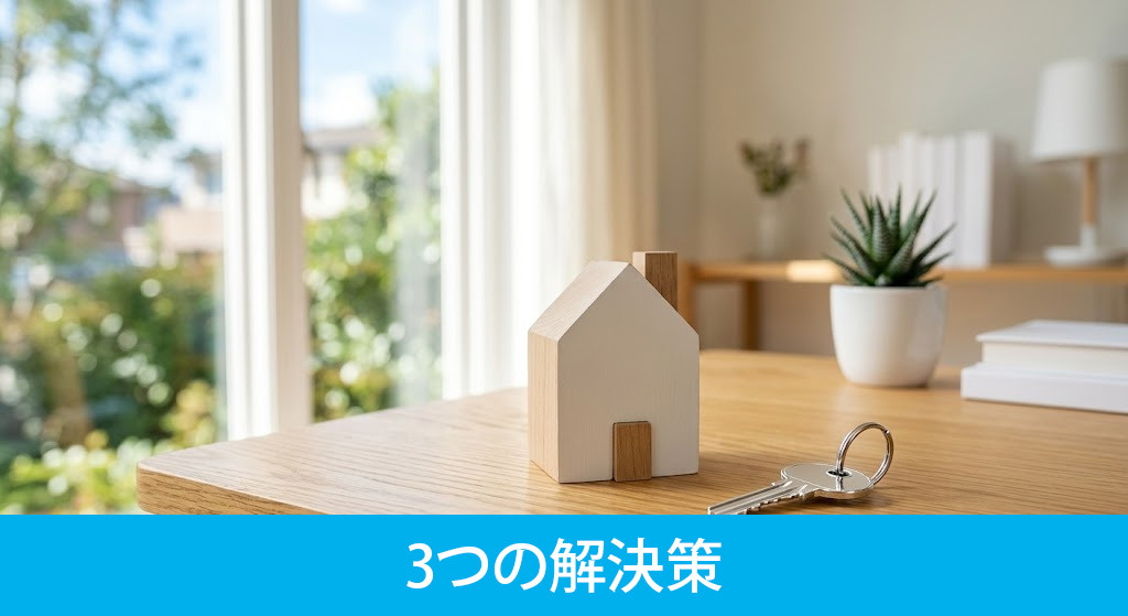 空き家放置を防ぐ3つの解決策
