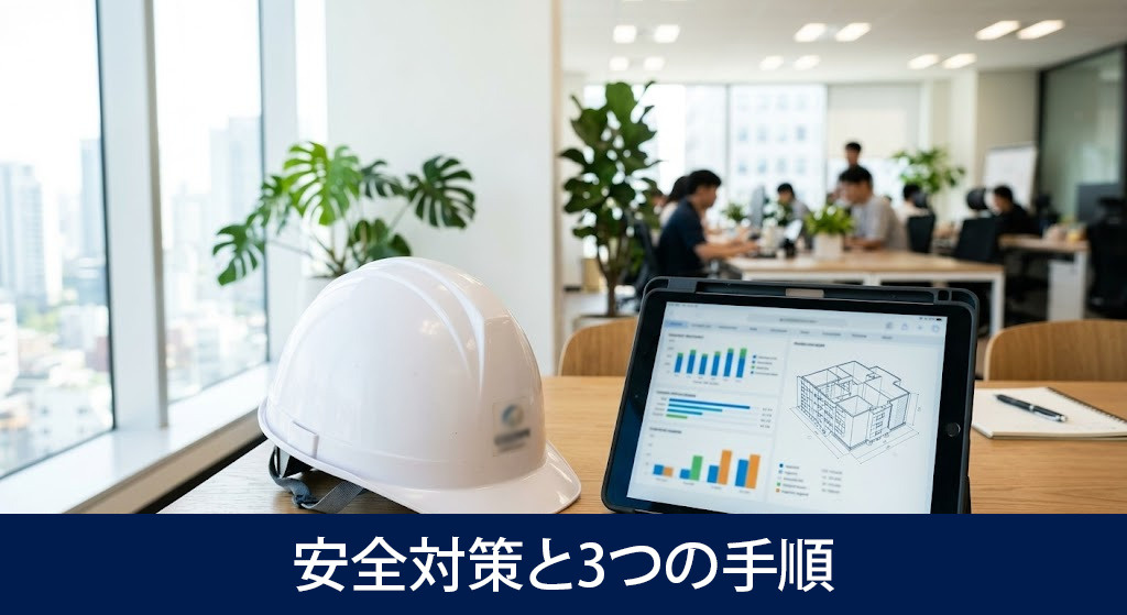 旧耐震賃貸の安全対策と3つの手順