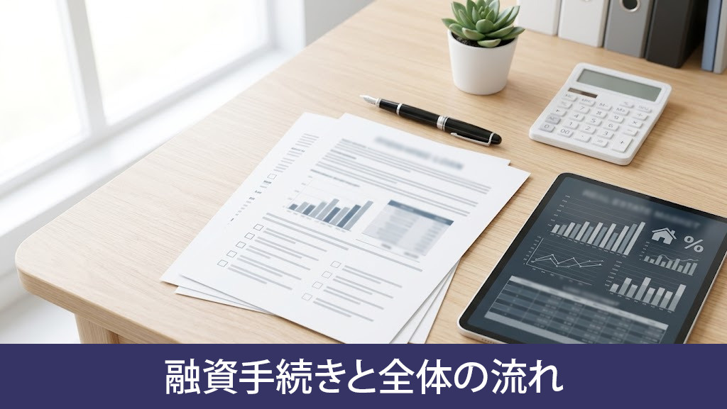 不動産投資ローンの融資手続きと全体の流れ
