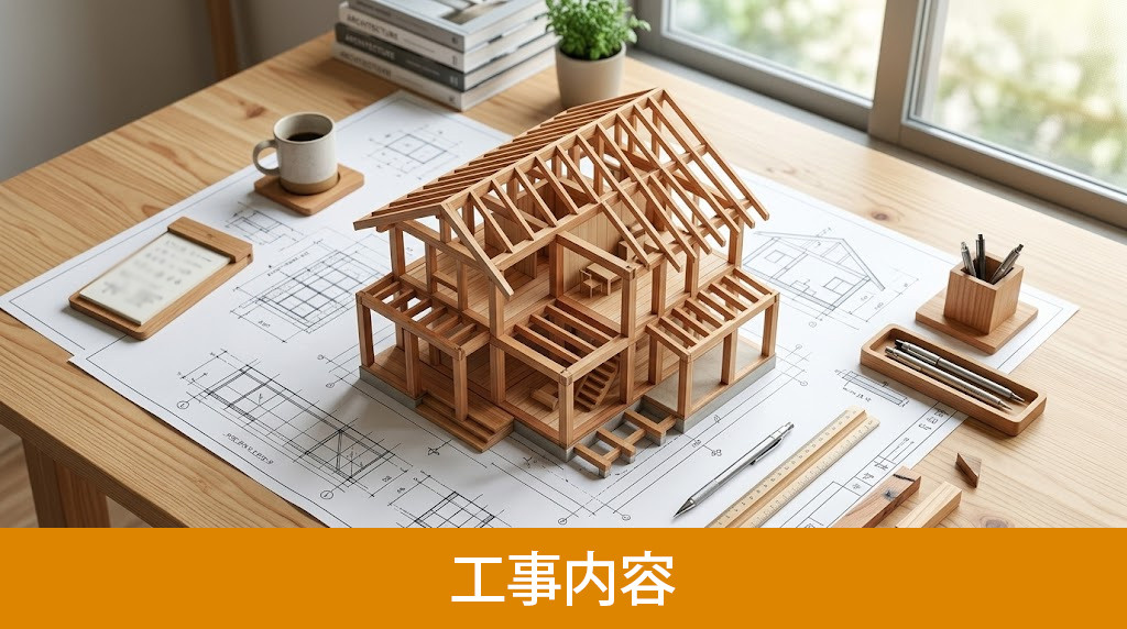 一戸建て耐震リノベーションの工事内容