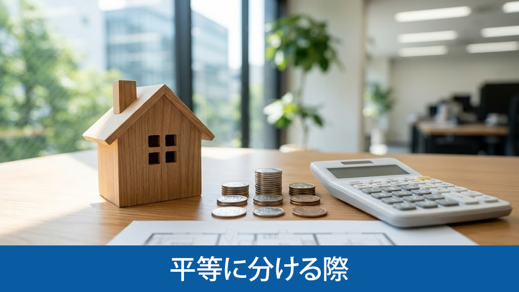 不動産を平等に分ける際の分割方法別トラブルと対策