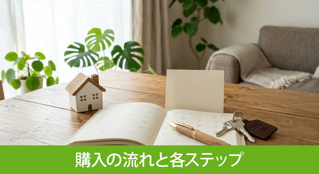 失敗しない不動産購入の流れと各ステップ