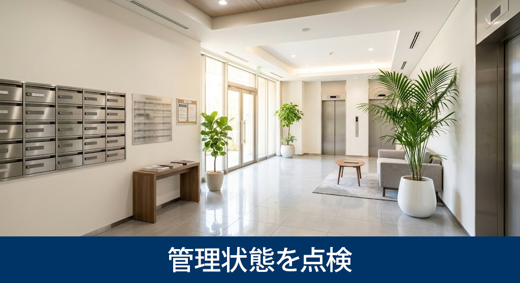資産価値に直結!共用部分の管理状態を点検
