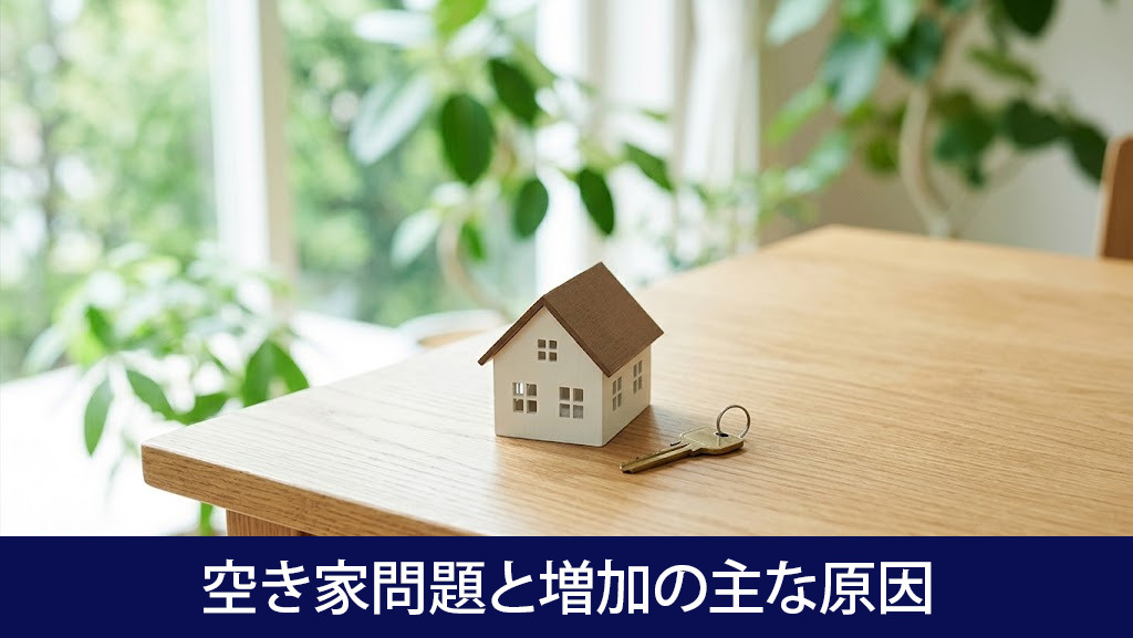 深刻化する空き家問題と増加の主な原因