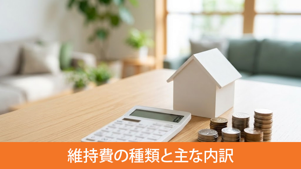 建売住宅にかかる維持費の種類と主な内訳