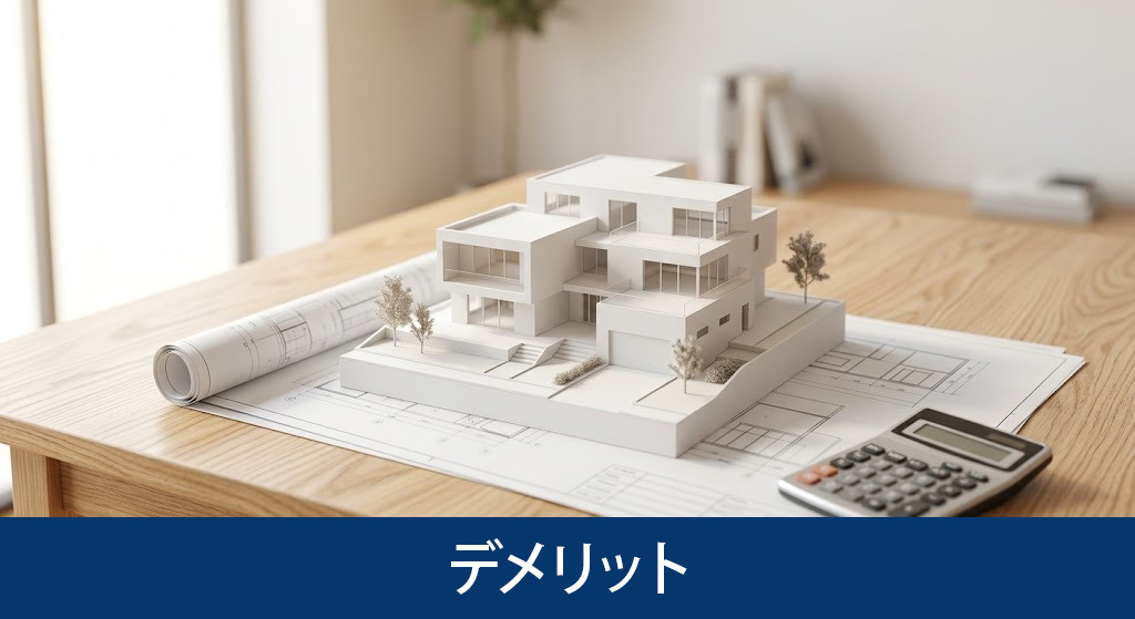デザイン住宅のデメリット
