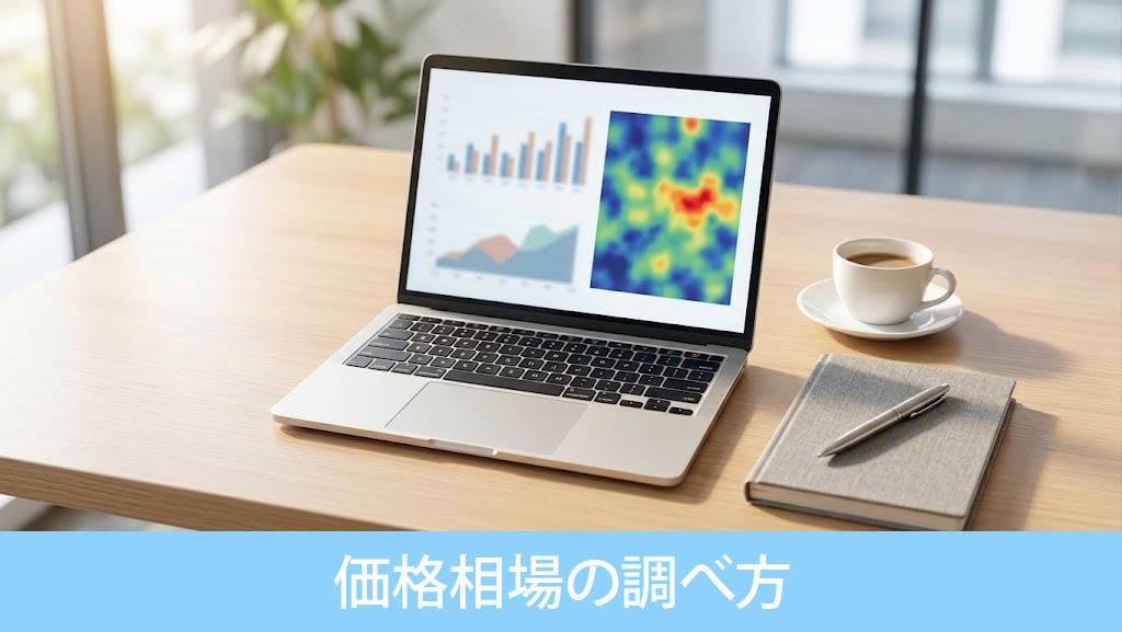 不動産売却の価格相場の調べ方