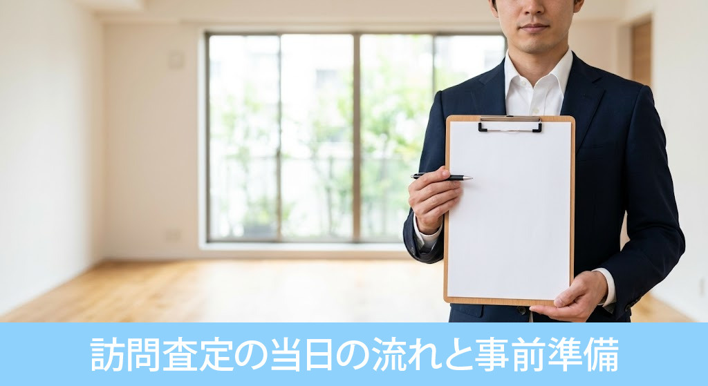 訪問査定の当日の流れと事前準備