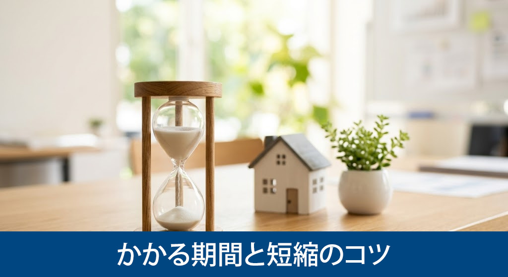 不動産現金化にかかる期間と短縮のコツ