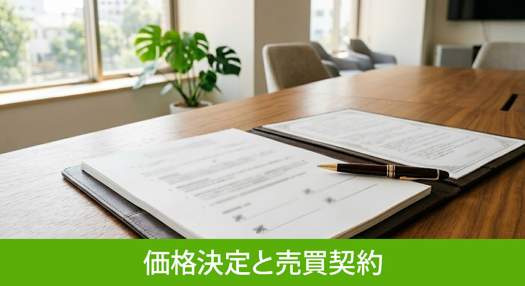 契約締結前に知るべき価格決定と売買契約